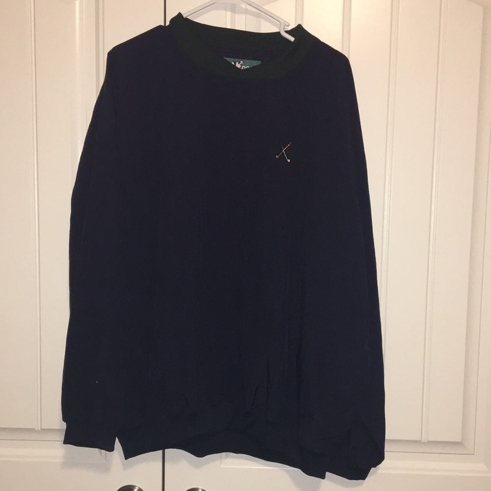 NWT- Big Dogs Golf V-neck Windbreaker!